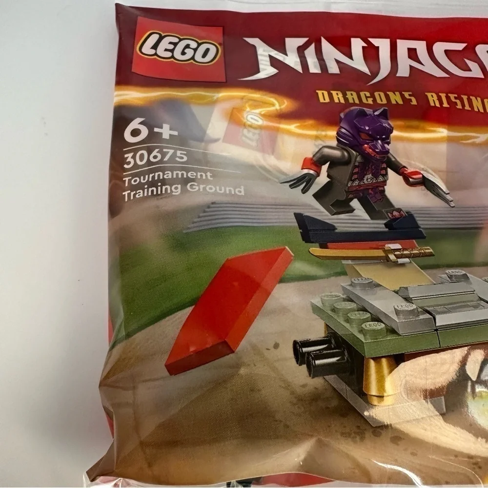 Retired LEGO NINJAGO Tournament Training Ground 30675 – New Sealed Polybag